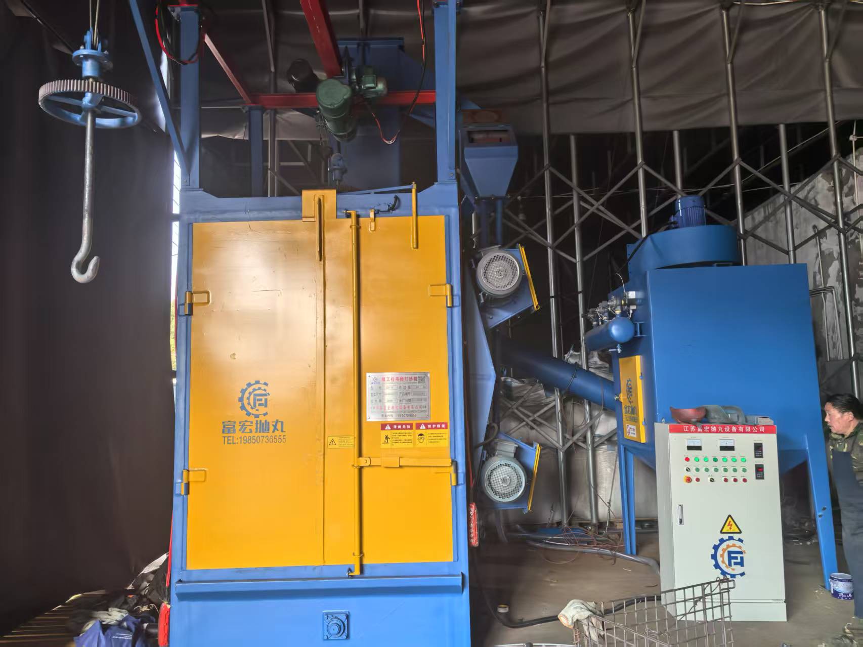 上海松江-Q3710双工位打砂机